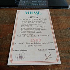 Porsche 911 GT3R #83 Le Mans 2000 - ONYX