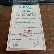 Nissan R390 GT1 #33 Le Mans 1998 - ONYX