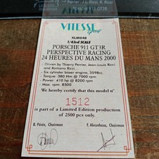 Porsche 911 GT3R #79 Le Mans 2000 - ONYX