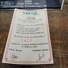 Porsche 911 GT2 #64 Le Mans 1999 - ONYX