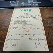 Panoz Spyder LMP #12 24hrs Du Mans  2000 - ONYX