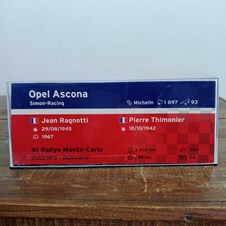 Opel Ascona #16 Rallye Monte-Carlo 1972 - Altaya