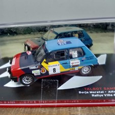 Talbot Samba #8 Rallye Villa de Llanes 1984 - Altaya