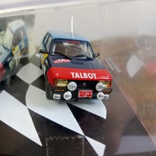 Talbot Samba #8 Rallye Villa de Llanes 1984 - Altaya