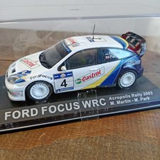 Ford Focus WRC #4 Acropolis Rally 2003 - Altaya