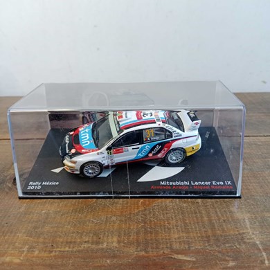 Mitsubishi Lancer Evolution IX #31 Winner Rally México 2010 - Altaya