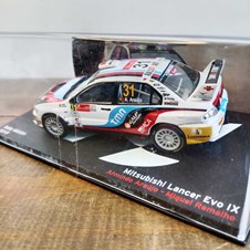 Mitsubishi Lancer Evolution IX #31 Winner Rally México 2010 - Altaya