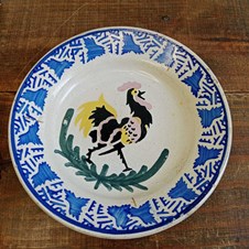 Prato "Galo 1" - Faiança 