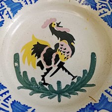 Prato "Galo 1" - Faiança 
