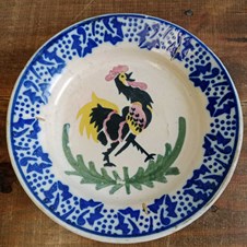 Prato "Galo 2" - Faiança 