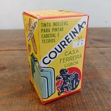 Antiga Embalagem de Tinta - Coureina