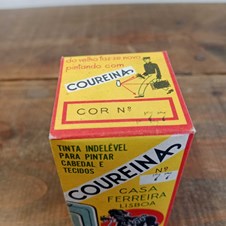 Antiga Embalagem de Tinta - Coureina