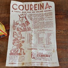Antiga Embalagem de Tinta - Coureina