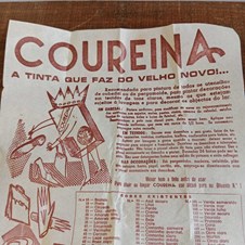 Antiga Embalagem de Tinta - Coureina