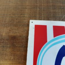 Placa Vintage Gelados Olá – Dupla Face (Aberto / Fechado)