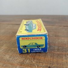 Matchbox Nº 31 Lincoln Continental by Lesney