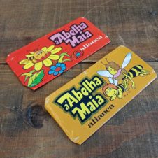 2 Antigas embalagens Chocolates Aliança - Abelha Maia