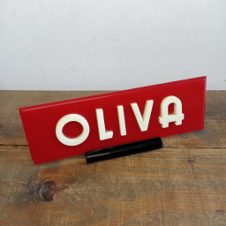 Antiga Publicidade de balcão - Oliva
