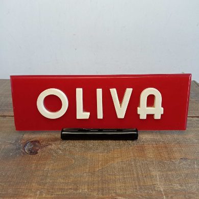 Antiga Publicidade de balcão - Oliva