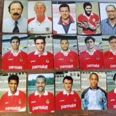 Coleção de 36 Calendários Benfica - 95/96