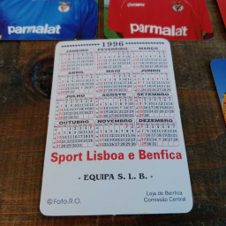 Coleção de 36 Calendários Benfica - 95/96