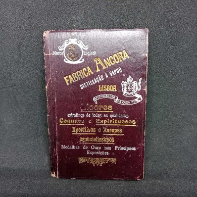 Agenda de Algibeira - Brinde da Fábrica Âncora