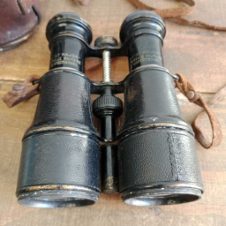 Binóculos Militares WWI com Bússola - França
