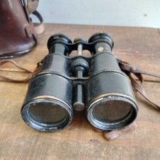 Binóculos Militares WWI com Bússola - França