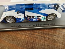 MG-Lola EX 257 Sebring - Minichamps