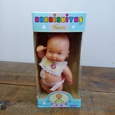 Boneca Barriguita, Olhos sem movimento