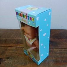 Boneca Barriguita, Olhos sem movimento