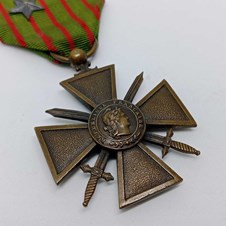 Medalha Cruz de Guerra WWI - França 