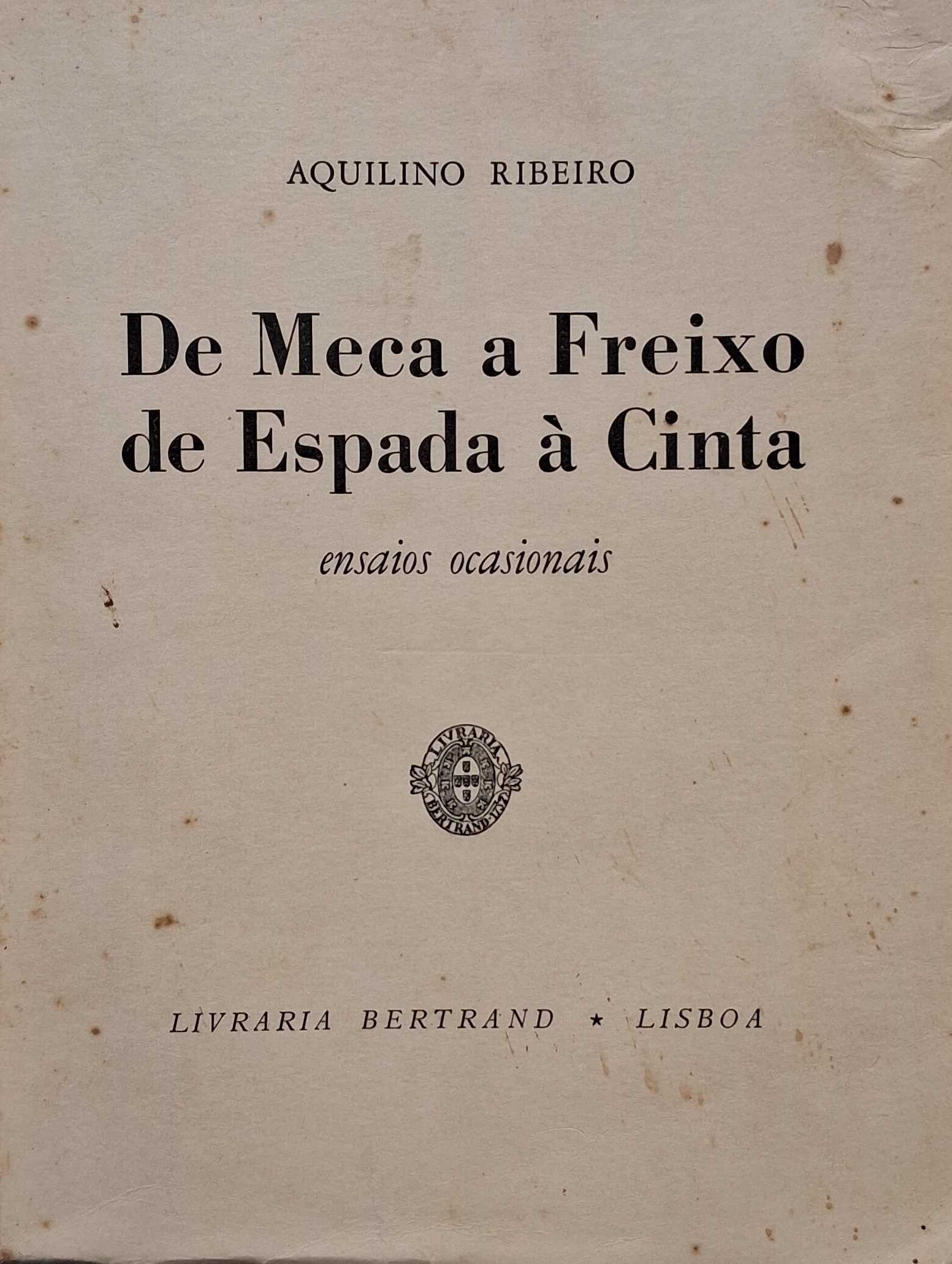 DE MECA A FREIXO DE ESPADA À CINTA