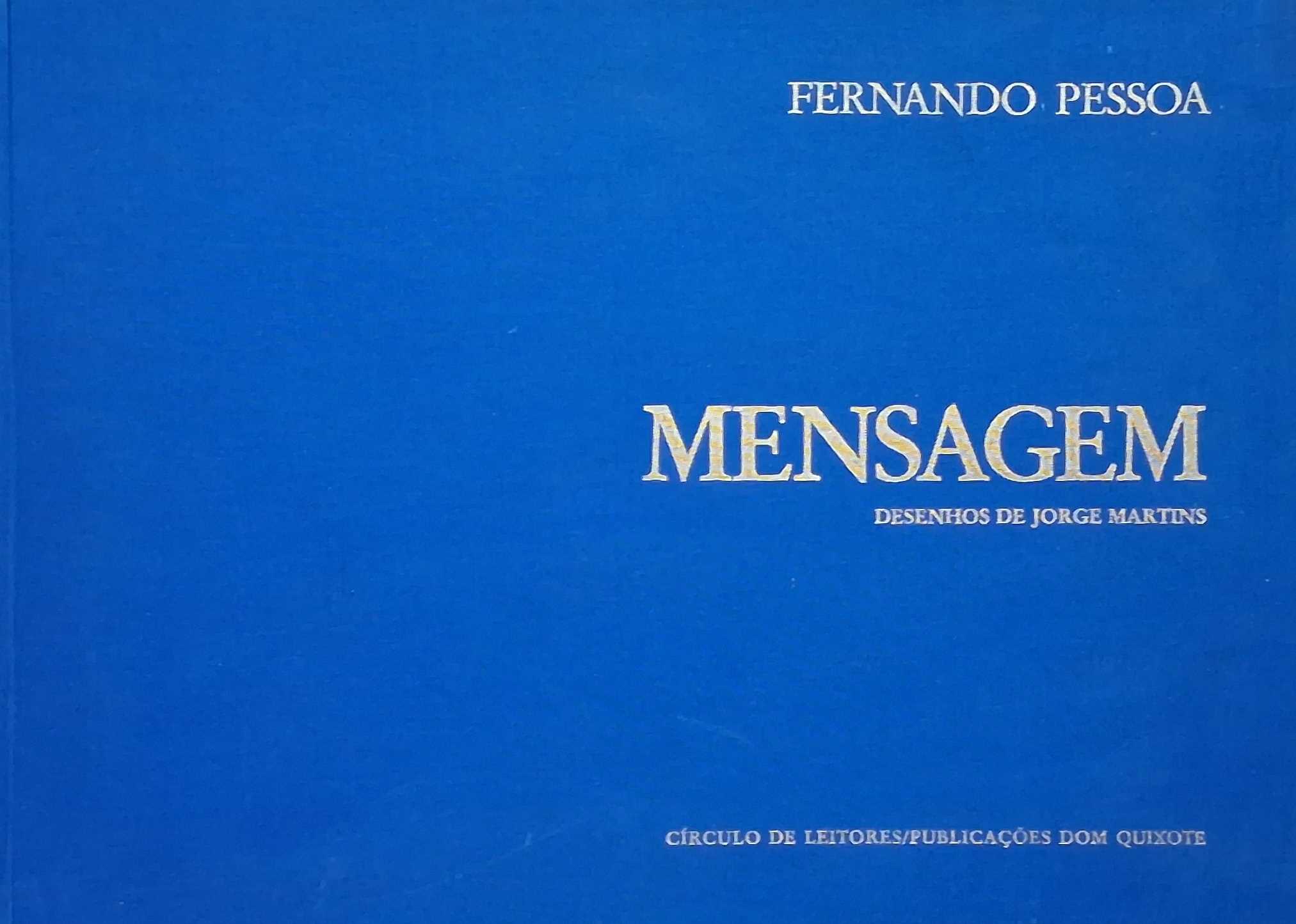 MENSAGEM - EDIÇÃO ILUSTRADA COM 44 DESENHOS DE JORGE MARTINS