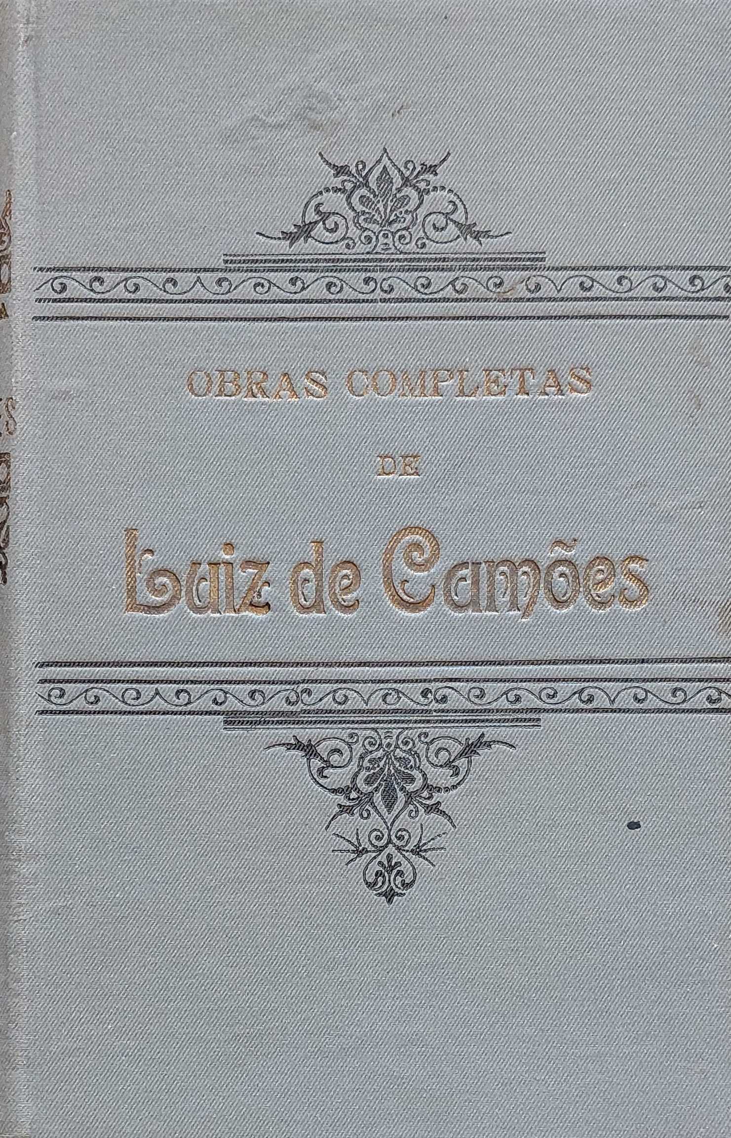 OBRAS COMPLETAS DE LUIZ DE CAMÕES - OBRA EM 3 VOLUMES
