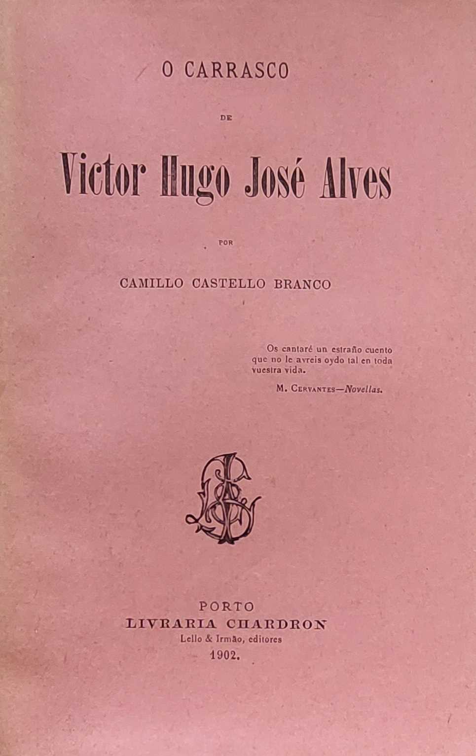 O CARRASCO DE VICTOR HUGO JOSÉ ALVES