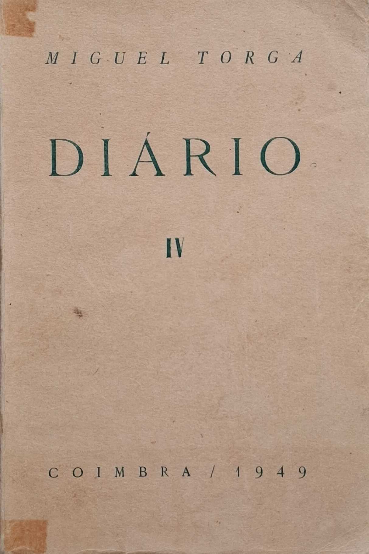 DIÁRIO IV